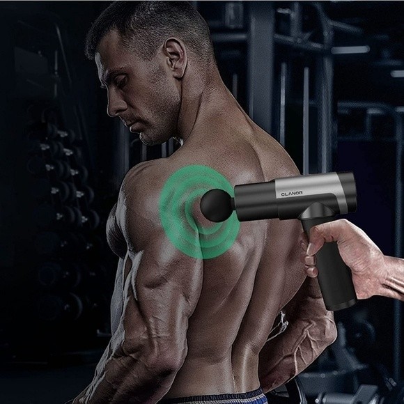 Clanor Massage Gun, Deep Tissue Muscle Massager for Pain Reliefs - Picture 5 of 10